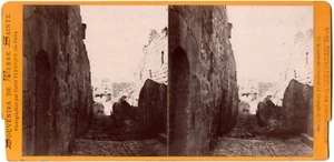 Palestine.Israël.Jérusalem.Voie Douloureuse.2.Albumen.Stereo Photo Abbé Fernique - Picture 1 of 1
