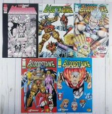 Bloodstrike #1 #2 #3 #4 #5, Image Comics 1993, FN to VF