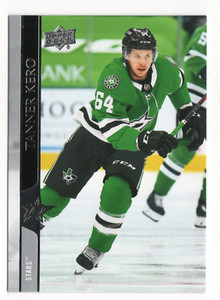 NM- 2020 Upper Deck 543 Tanner Kero   Dallas Stars Card