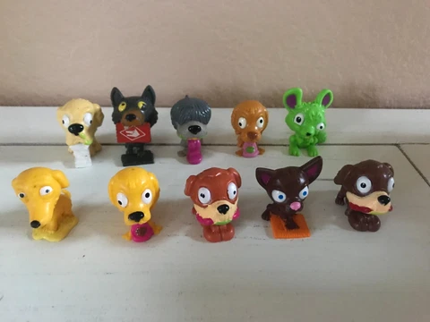 Lot of 10 Moose Toys Uggly's Pet Shop Figures Ugglys Ugly Ugliest Cover