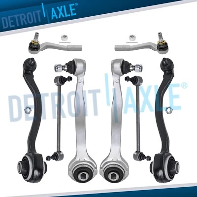 8pc Front Control Arm Outer Tierod Kit for Mercedes-Benz C240 C280 C320 C350 RWD - Image 1 of 4