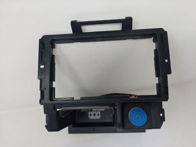 1990-1993 Acura Integra moldura de rádio azul OEM console central acabamento face oe 91 92 - Imagem 1 de 4