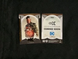2019 CRYPTOZOIC CZX HEROES VILLAINS DC RAY FISHER AS CYBORG PROMO CARD # P6 - Picture 1 of 1