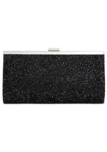 INC International Concepts Black Mini Studded Clutch w/ Chain Strap, NWT! - Picture 1 of 9
