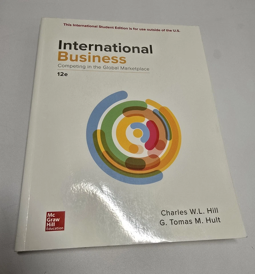 International Business - Competing in the Global Marketplace - Hill, Hult  - Image 1 of 4