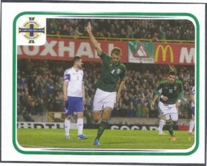 PANINI NORTHERN IRELAND STICKER COLLECTION 2016- #104-GARETH McAULEY IN ACTION - Picture 1 of 1