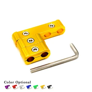 Gold Engine Spark Plug Wires Separator Divider Clamp Kit for 8mm/9mm/10mm Wire - Picture 1 of 4