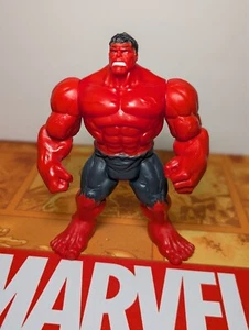 RED HULK Avengers Mighty Battlers Rage 6" Hasbro 2012 Great - Action Figure - Picture 1 of 4