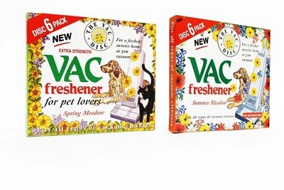 Vac Freshener Hoover Vacuum Cleaners Freshner Disc For Pet Lovers Home Office - Image 1 of 4
