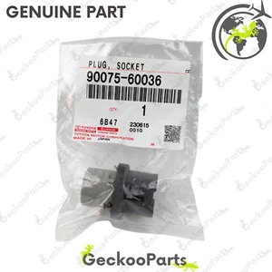 TOYOTA GENUINE 2001-2007 HIGHLANDER TAIL LIGHT LAMP CONNECTOR SOCKET 90075-60036 - Picture 1 of 16