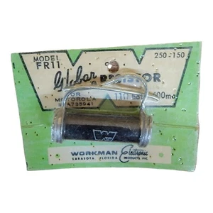 Globar Resistors Model FR11 - 11 Ohms Hot 600ma - NOS - Picture 1 of 4