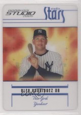 2005 Donruss Studio Stars Alex Rodriguez #S-6