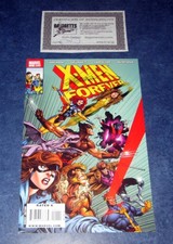 X-MEN FOREVER #1 signed 1st print CHRIS CLAREMONT MARVEL 2009 WOLVERINE GAMBIT
