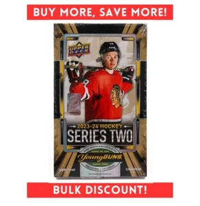 2023/24 UPPER DECK SERIES 2 HOCKEY HOBBY BOX - Picture 1 of 1