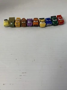 DISNEY CARS Minis Lot of 10 McQueen - Picture 1 of 4