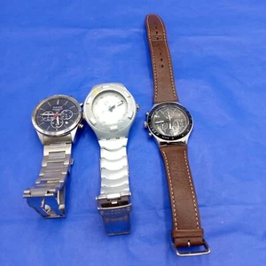 Orologi Uomo Moda Quarzo Swatch Pulsar Funzionante x 3 - Foto 1 di 13