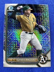 2022 #BCP-225 Euribiel Angeles Bowman Chrome Baseball Prospect Mojo - Picture 1 of 2