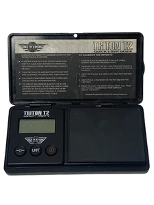 Escala de mano digital de bolsillo My Weigh Triton T2 550 g x 0,1 g, escala de fórmula, excelente condición - Imagen 1 de 7