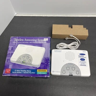 CONAIRPHONE Tapeless Recording Digital Answering System TAD1210D  Call keeper - Image 1 of 4