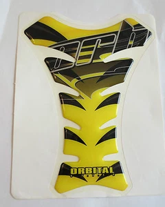 ORBITAL TANK PROTECTOR PAD - UNIVERSAL ORB - YELLOW/BLACK - 6.18" x 7.95" - Picture 1 of 1