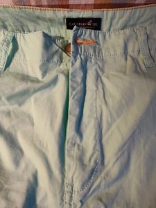 Caribbean Joe Men's Light Green Cargo Shorts Size 38,New Without Tags - Picture 1 of 8