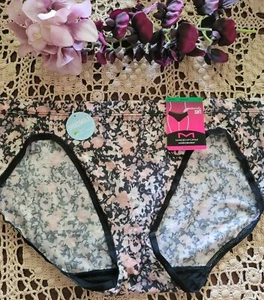 MAIDENFORM NATURALLY SOFT & Pretty BIKINI BRIEF DMTNBK 7/L nwt - Picture 1 of 8