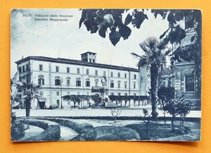 Cartolina Rieti - Piazzale della Stazione - Convitto Municipale - 1951 - Bild 1 von 2