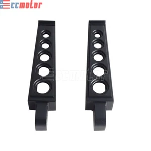 Male Mount Style Foot Pegs Footrests for Harley Road King Electra Street Glide - Picture 1 of 7