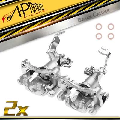 Pinza de freno trasera A-Premium 2 piezas con soporte para Infiniti G20 Nissan Sentra Foto 1 de 4