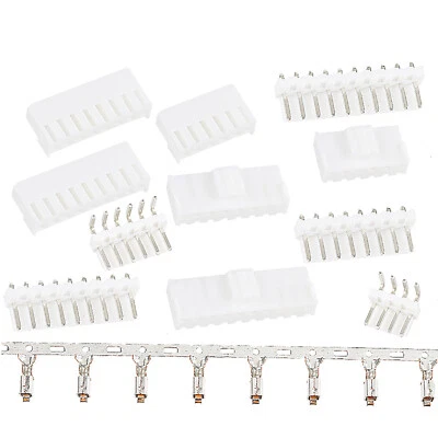 VH 3.96mm Plug + Socket + Crimps 2-10p Crimp Connector B2W (JST VH Style) - Image 1 of 4