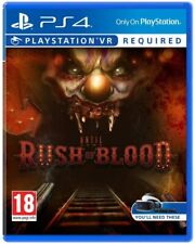 Until Dawn Rush of Blood (VR Required) Playstation 4 PS4 EXCELLENT Condition