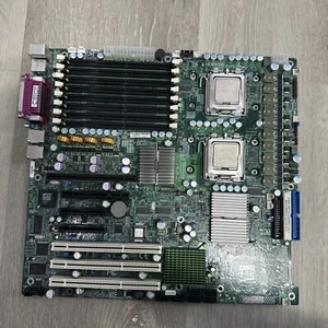 Mainboard SUPERMICRO X7DBE 2x LGA 771 8x DDR + 2 Intel Xeon X5355 - Bild 1 von 6