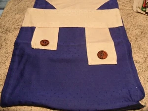 Kissen, Kissenbezug, blau, 6 Stück, 40 x 40, Handarbeit - Bild 1 von 6