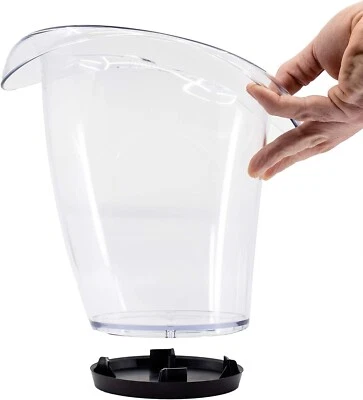 Stylgs - Secchiello per Spumante con gocciolatoio in plastica trasparente.  - Immagine 1 di 4