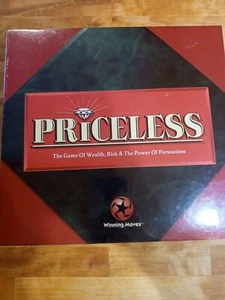 1996 Retro PRICELESS Board Game Winning Moves 2-4 Players Teen&Up Financial NEW - Picture 1 of 4