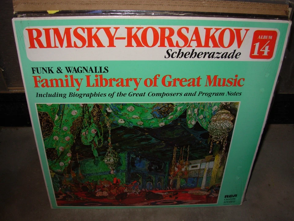RIMSKY KORSAKOV scheherazade  / funk & wagnalls 14 ( classic ) - SEALED - - Image 1 of 1