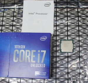 Intel Core i7-10700k CPU Prozessor SRH72 8 Kerne, LGA 1200 - Bild 1 von 5