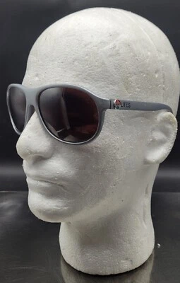 Gafas de sol vintage I SKI LITES plateadas lentes degradadas púrpuras hechas en Mauricio  Foto 1 de 4