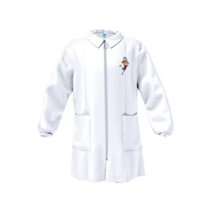 Grembiule Asilo Bambino con zip e ricamo 33GR4052 SIGGI - Foto 1 di 5