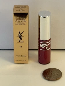 YVES SAINT LAURENT YSL Loveshine Plumping Lip Oil Gloss #44 Nude Lavallier MINI - Picture 1 of 6