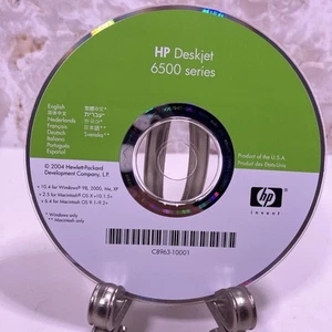 HP DeskJet : 6500 Series Printer Software CD Drivers Computer Disc - Picture 1 of 1