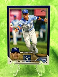 Nicky Lopez - Royal Blue - 2023 Topps Update Series #US151 Kansas City Royals - Picture 1 of 11