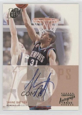 2002-03 Topps Ten Auto Shane Battier #TA-SB Auto - Image 1 of 2