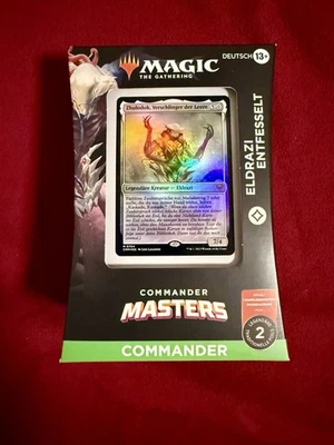 🚨 MTG Commander Masters Deck ELDRAZI ENTFESSELT NEU❗️ SEALED❗️ DEUTSCH 🇩🇪 - Bild 1 von 3