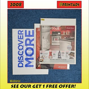 Sears Catalog - 11-23-2008 + Bag + Book - Newspapers Don't Print These Anymore! - Picture 1 of 4