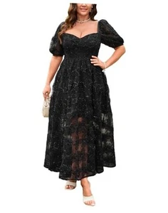 Lace Dresses for Women Wedding Guest Cocktail Semi Formal Party Evening Floral  - Picture 1 of 8