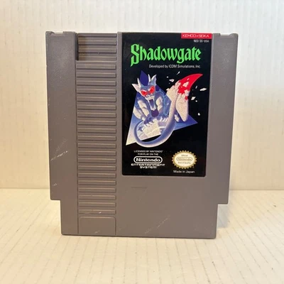 Shadowgate (Nintendo Entertainment System NES, 1989) Tested Working - Imagem 1 de 3