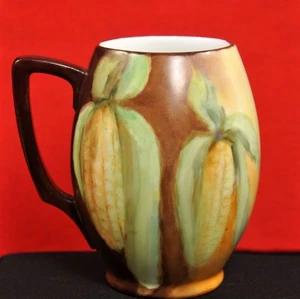 Bayern Rosenthal Krug Becher Stein Künstler LGB gelb grün Maiskolben & Schale 1906 - Bild 1 von 12