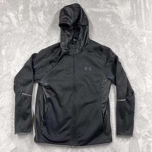 Under Armour Cold Gear Full Zip Hoodie Storm Swacket Jacke Herren Large L schwarz - Bild 1 von 7