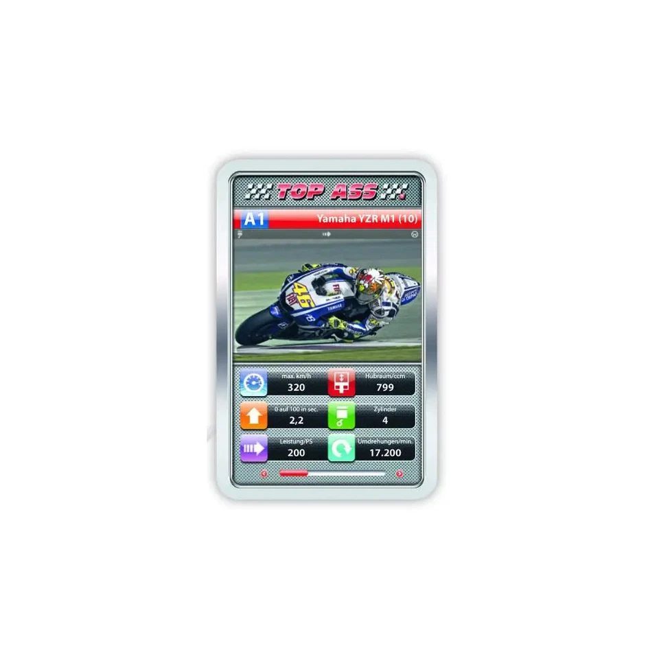 TOP ASS - Motorräder | Spielkartenfabrik Altenburg GmbH | Spiel | 22571292